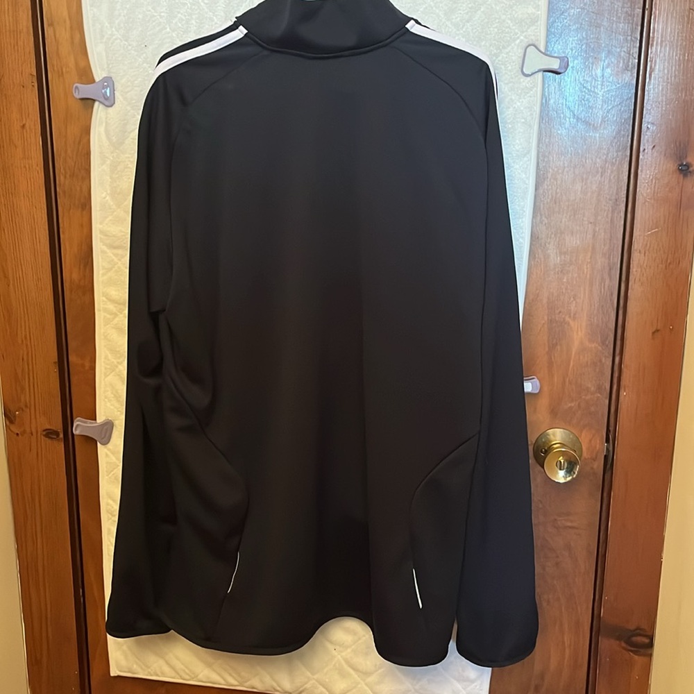 Adidas Navy Blue and White Jacket - Picture 5 of 6